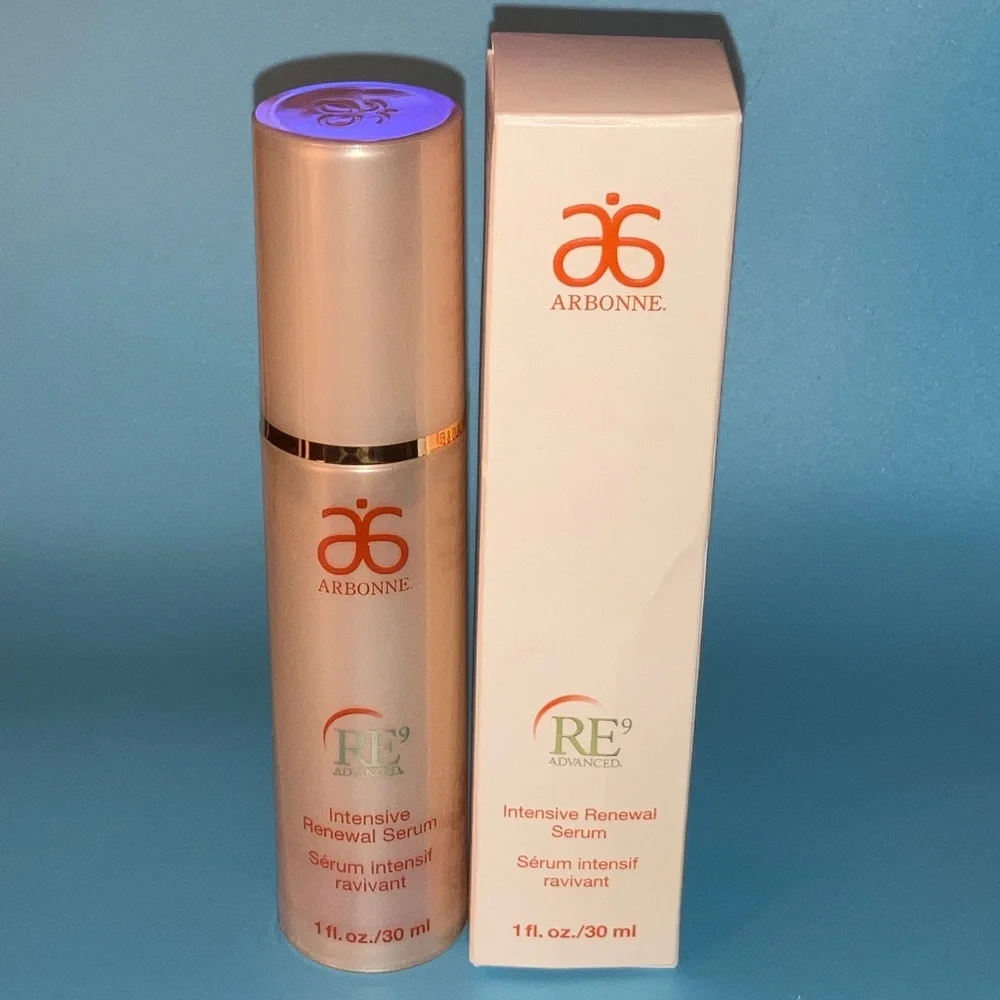 ๐ $64 - Arbonne RE9 Advanced Intensive Renewal Serum 1 oz Brand New in Box - Picture 3 of 7